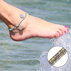 2 нити бусин из натуральной яшмы цвета драконьей крови G-GO0001-44