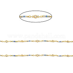 Латунные бисерные цепочки ручной работы CHC-P011-E01-G