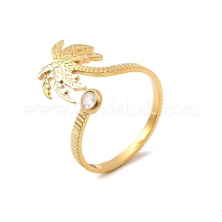 Кольца-манжеты из нержавеющей стали 304 для женщин&nbsp;RJEW-F193-04G