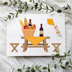 Трафареты для резки углеродистой стали на тему пикника DIY-WH0309-961