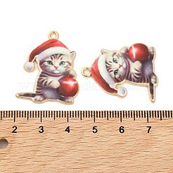 Рождественские эмали сплава подвески&nbsp;ENAM-K069-43B