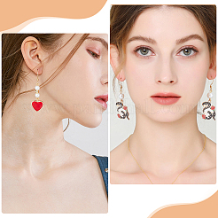 150 шт. крючки для сережек из нержавеющей стали 304 STAS-SC0008-25