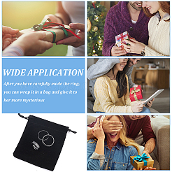 24 шт. 8 размера 201 нержавеющая сталь рифленые кольца для пальцев STAS-UN0041-46EB