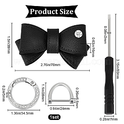 Брелки из искусственной кожи&nbsp;AJEW-WH20020-138D