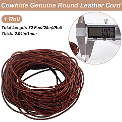 25 м коровьей кожаный шнур WL-GF0001-24C-01
