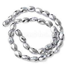 Стеклянные бусины с гальваническим покрытием &nbsp;EGLA-L045-A-FP02