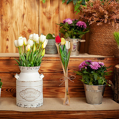 2 пакет 2 стиля подарочные пакеты из крафт-бумаги&nbsp;AJEW-FH0003-94