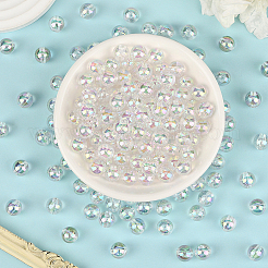 Экологичные прозрачные акриловые бусины OACR-PA0001-30C-02