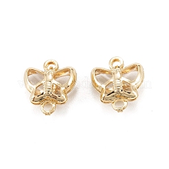 Соединители звеньев латуни стеклянные&nbsp;KK-H760-02G