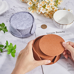 Войлочный коврик для чашки&nbsp;AJEW-CN0002-87C