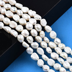 Нити из натурального культивированного пресноводного жемчуга PEAR-N014-07F