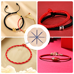 Диск для плетения из дерева DIY-WH0034-55