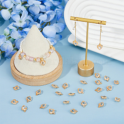 150 шт. подвески в виде сердца из железа для стойки IFIN-FI0001-01