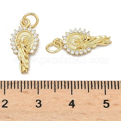 Латунные микро проложить кубического циркония подвески&nbsp;KK-A282-19G