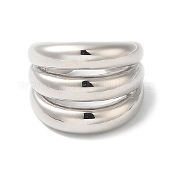 Покрытие стойки латунные рифленые открытые манжеты RJEW-S407-02P