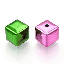 УФ-покрытие непрозрачные акриловые бусины&nbsp;X-PACR-T017-08