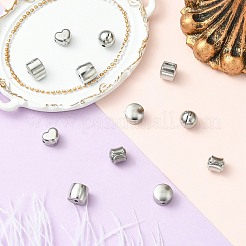 12 шт. 6 стиля застежек европейского типа из нержавеющей стали 304&nbsp;STAS-CJ0002-77