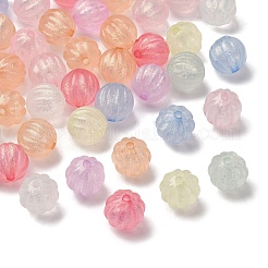 Светящиеся прозрачные акриловые бусины LACR-S001-02