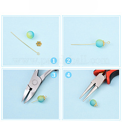 Латунные булавки KK-YW0004-04D-G