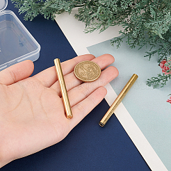 2шт односторонняя гравировальная восковая печать латунный штамп&nbsp;AJEW-OC0005-40E