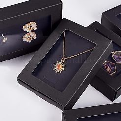 Картонная коробка с окном&nbsp;LS-CON-WH0086-022A