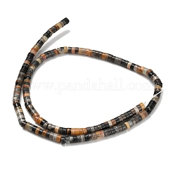 Натуральный цветок амазонитовые бусины пряди&nbsp;G-Z110-A06-2x4mm-01