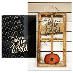 Украшения из дерева WOOD-CN0001-002