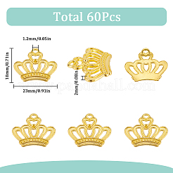 60 шт. оправа для подвески из сплава со стразами для эмали FIND-SC0006-03