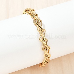 Браслеты-цепочки из нержавеющей стали 304 для женщин&nbsp;BJEW-Z143-13G