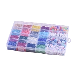 Набор для изготовления браслета с буквами своими руками DIY-YW0006-01