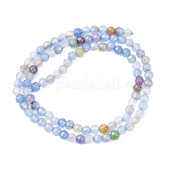 Природные Агат бисера нити&nbsp;LS-G-G882-4mm-C02