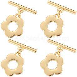 10 комплект латунных застежек-тоглов KK-BBC0021-05