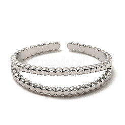 Кольца-манжеты открытого типа из нержавеющей стали марки 304 RJEW-Z018-12P