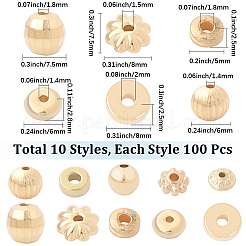 1000шт 10 стиля пластиковые бусины ccb CCB-PA0001-06