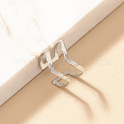 Модные простые стильные кольца-манжеты из сплава&nbsp;FS-WGBF1FD-02