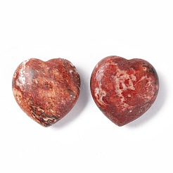 Натуральная кожа леопарда яшма сердце любовь камень G-B030-03