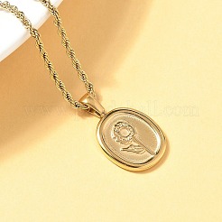 Подвески из нержавеющей стали 304&nbsp;NJEW-H069-01B-G