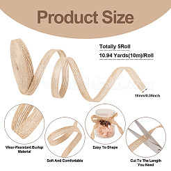 10м плетеная лента из мешковины OCOR-TAC0015-13A