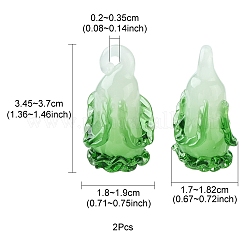 Подвески лэмпворк ручной работы LAMP-YW0001-10