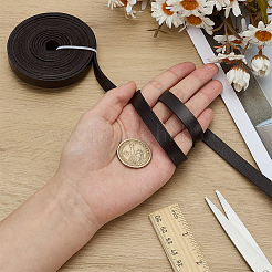 2.2~2.5 м плоский шнур из коровьей кожи OCOR-WR0001-76A