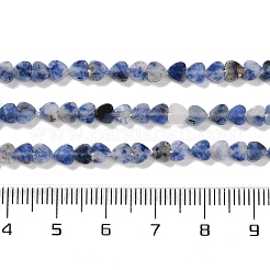 Окрашенные и нагретые нити из натурального синего авантюрина&nbsp;G-M403-A33-01