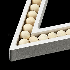 Рождественские фигурки деревянных треугольников&nbsp;LS-DJEW-A012-02A