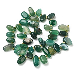 Природный агат бисер нитей&nbsp;G-P604-A15-01