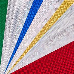 Водонепроницаемые голографические клейкие виниловые листы для рукоделия DIY-FG0001-25