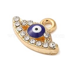 Подвески из сплава эмали и стразов&nbsp;X1-ENAM-U003-02G-05