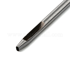 45# стальной овальный дырокол для кожи TOOL-U002-01B-P