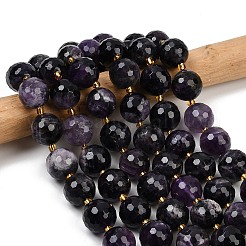 Природный аметист нитей бисера G-C249-A04-16mm