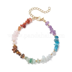 Браслеты из натурального розового кварца BJEW-JB11741-01