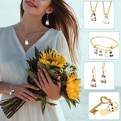 30шт 5 стиля подвески из сплава с эмалью&nbsp;ENAM-CJ0004-47