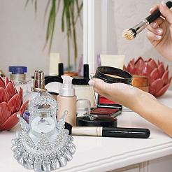 Пластиковые коробки для колец со стразами CON-WH0086-142